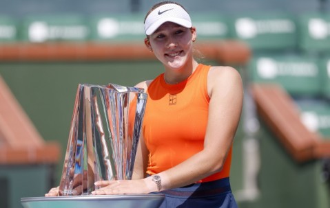 安德列娃：感觉我有能力击败顶尖选手 目标依旧是努力进入前五