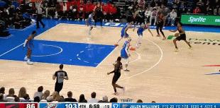 不愧全明星!杰伦-威廉姆斯砍全场最高27分另5板4助 屡次打成2+1