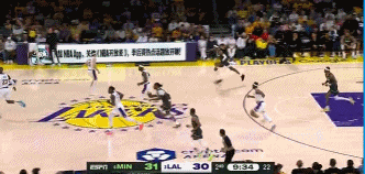 暴打小后卫💪麦丹13中11狂轰25分 4个前板抢爆湖人禁区