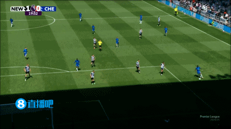 半场-纽卡1-0十人切尔西,托纳利开场112秒破门,杰克逊肘击直红