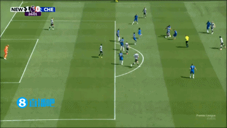 半场-纽卡1-0十人切尔西,托纳利开场112秒破门,杰克逊肘击直红